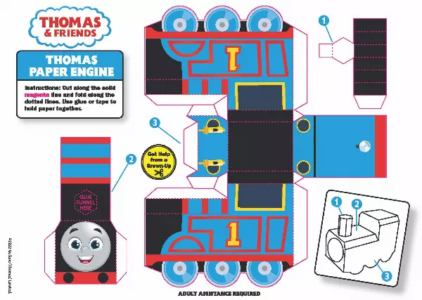 Thomas & Friends Activity Sheet 2